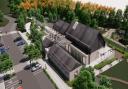 An artist's impression of the new Bierley crematorium