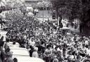 Hundreds of runners taking to the streets of Bradford for the city’s 1982 Marathon