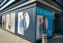 Primark signs on The Broadway shopping centre