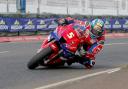 Dean Harrison managed two podiums at the prestigious North West 200 with his new team.