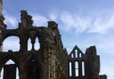 The beautiful and atmospheric monastic ruins dominating Whitby's headland