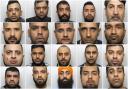 The 20 members of the Huddersfield grooming gang convicted of horrendous offences against young, vulnerable girls. FREE USE TO ALL NEWSWIRE PARTNERS