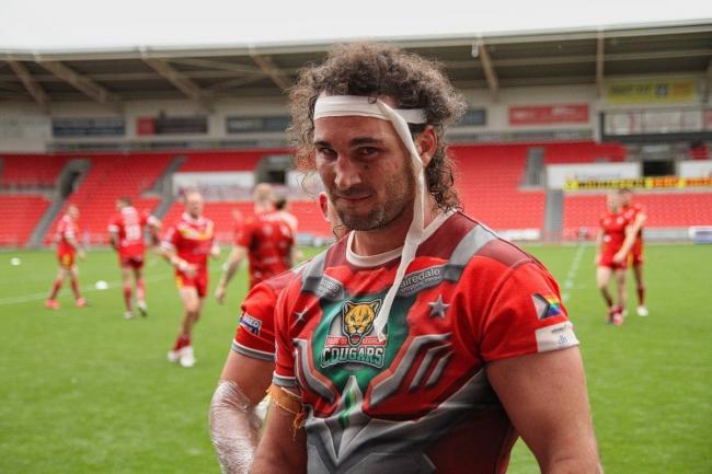Brenden Santi is one of Cougars' star men, and he could be key to them beating Hunslet in the Challenge Cup at the end of this month. Picture: Jonny Tomes-Green.