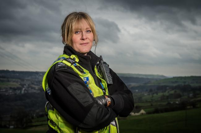 Sarah Lancashire as Sergeant Catherine Cawood in Happy Valley. Credit: BBC/Red Productions.