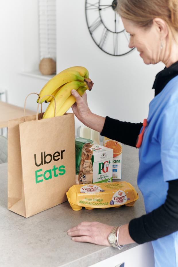 Bradford Telegraph and Argus: Picture: Uber/Uber Eats