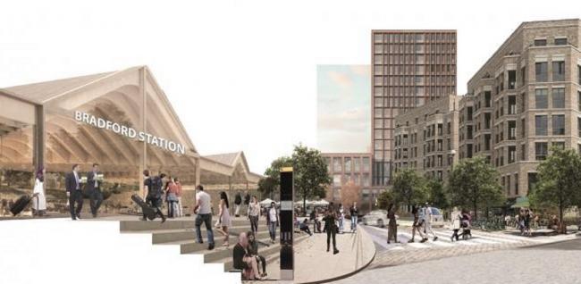 Vision of how Northern Powerhouse Rail could have looked in Bradford