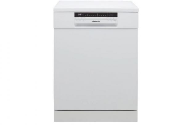 Bradford Telegraph and Argus: Hisense HS60240WUK Standard Dishwasher - White - E Rated (AO)