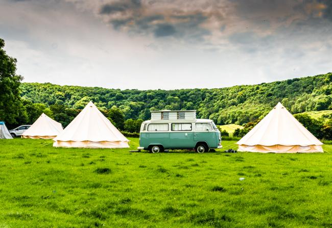 Farmers are using glamping a a form of rural diversification