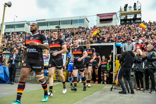 Bradford Bulls hosted Halifax twice at Odsal in 2019, in the Championship and the Challenge Cup quarter-final, but have not done so since. Picture: Tom Pearson.