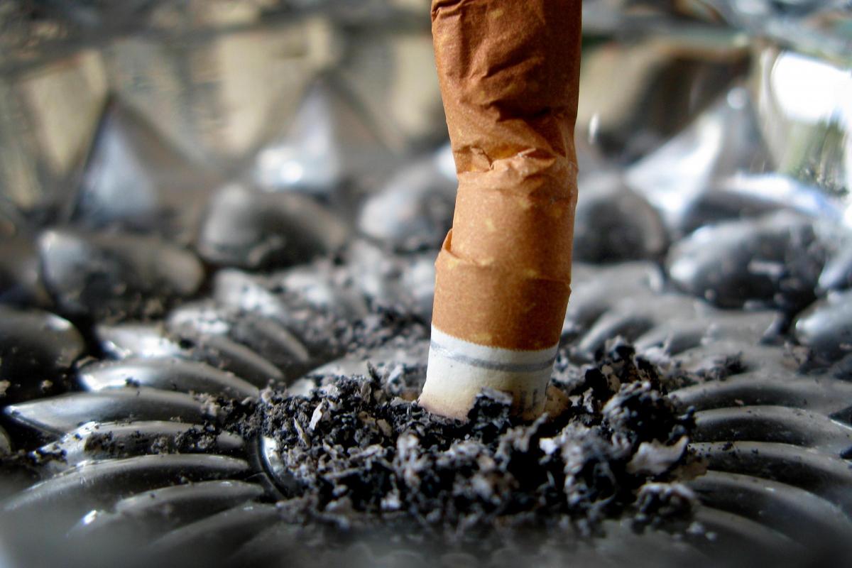 A carelessly discarded cigarette cost a Horsforth man £364
