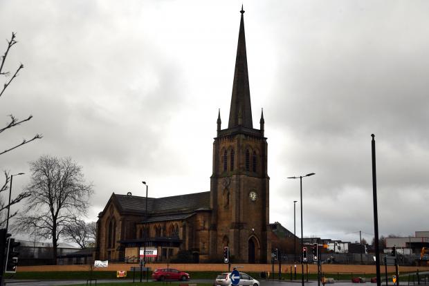 Bradford Telegraph and Argus: St John's Church in Bowling is seeing slow decay, Historic England has said