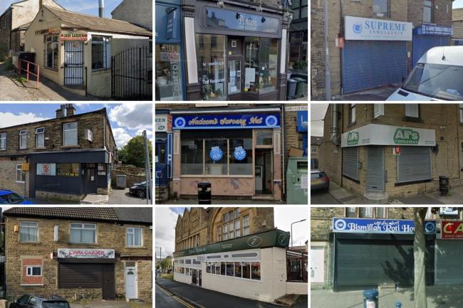 The venues across Bradford who need to get their food hygiene in order. Pics: Google Street View