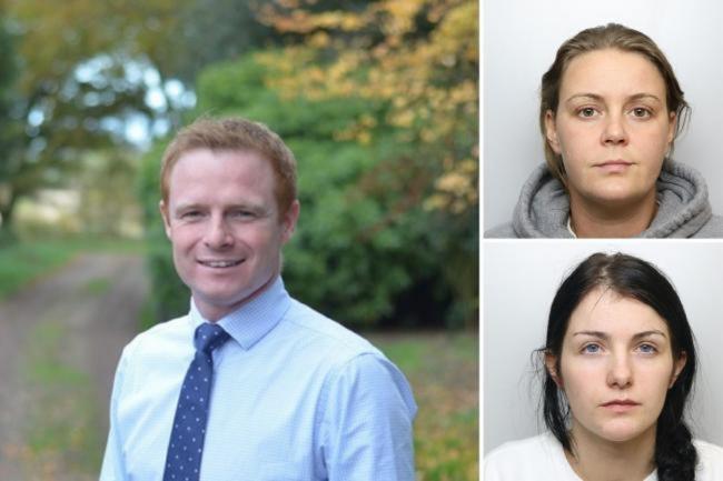 Keighley and Ilkley MP Robbie Moore has supported the Attorney General's decision to review the sentence given to Frankie Smith, top right, but added he was disappointed Savannah Brockhill's sentence will not be reviewed