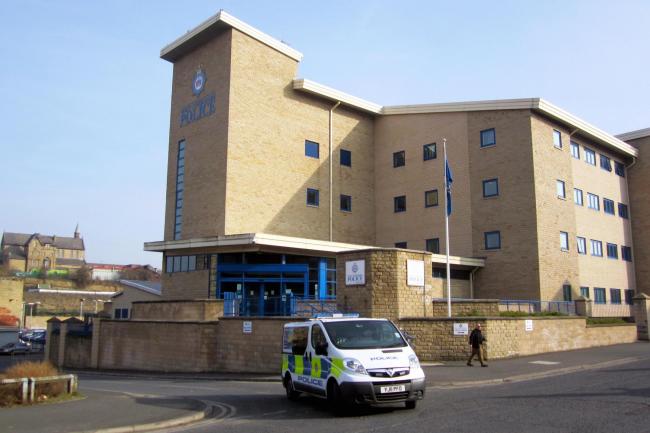 Trafalgar House police station in Bradford city centre