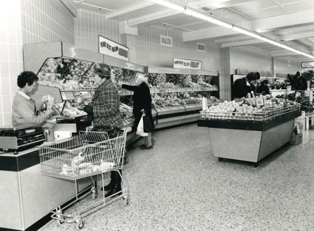 Bradford Telegraph and Argus: The C-op food hall at Sunwin House 