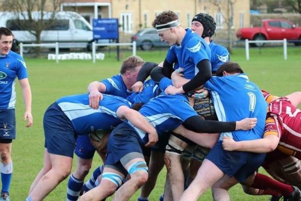 North Ribblesdale (blue) faced off with Old Grovians at the weekend