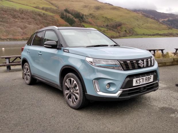 Bradford Telegraph and Argus: The full hybrid Suzuki Vitara on test in Cheshire and Wales during the launch event 