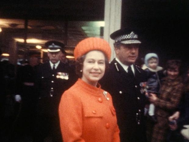 Bradford Telegraph and Argus: The Queen opening Bradford's police HQ in 1974