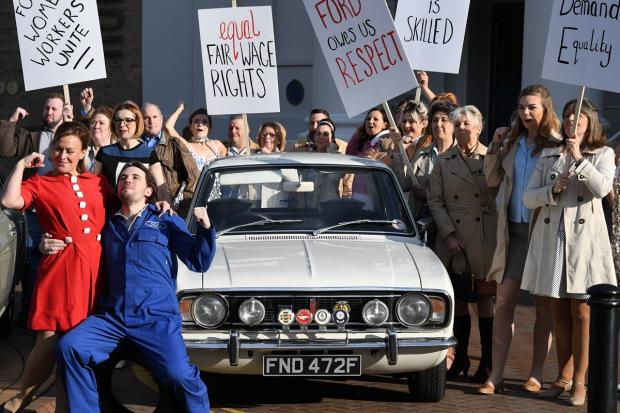 Bradford Telegraph and Argus: Steve's car appeared in two stage productions of Made in Dagenham