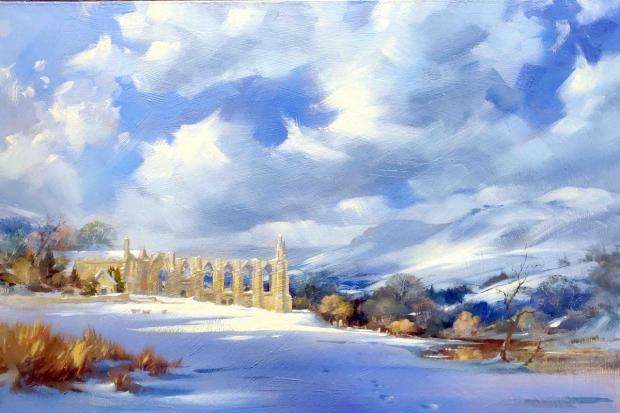 Winter blues - Bolton Abbey by Jeremy Taylor