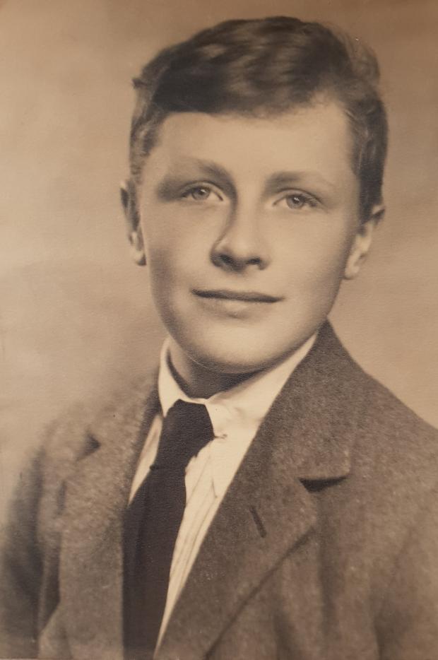 Bradford Telegraph and Argus: Courtenay as a boy in 1933