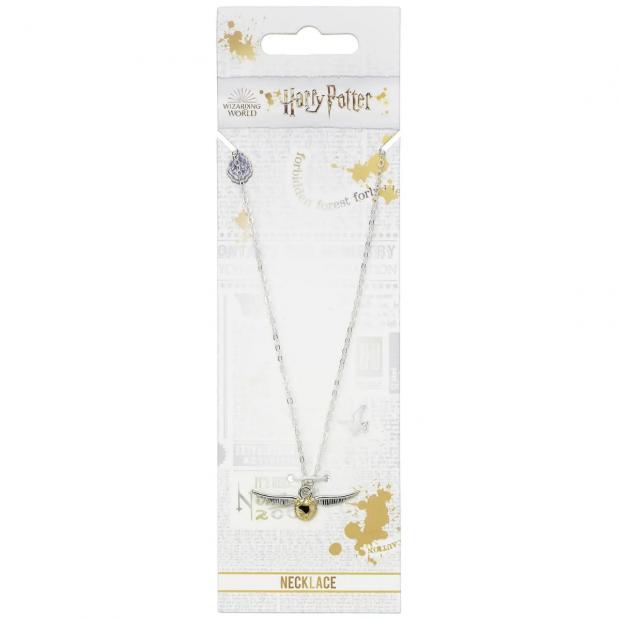 Bradford Telegraph and Argus: Harry Potter Golden Snitch Necklace (IWOOT)