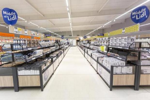 Bradford Telegraph and Argus: Inside Lidl's store in Shipley, which opened in January this year