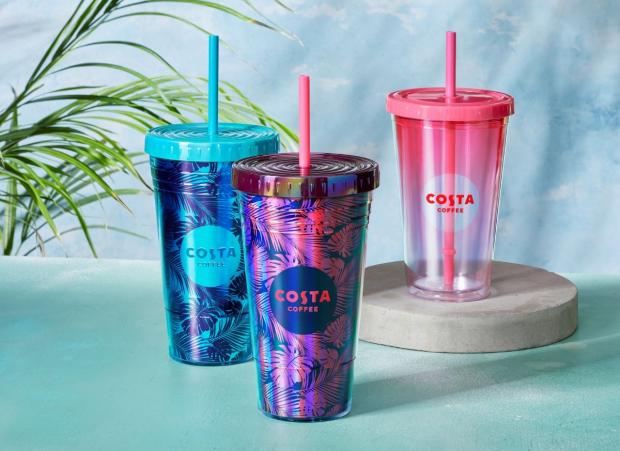 Bradford Telegraph and Argus: Neon Frappe Cups (Costa Coffee)