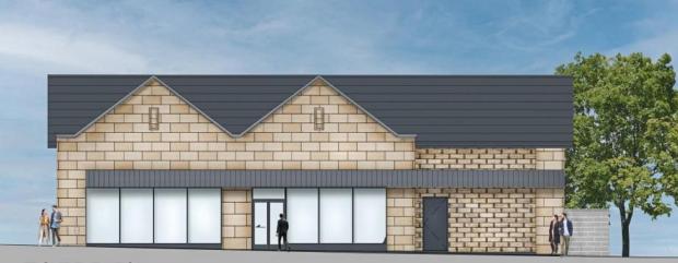 Bradford Telegraph and Argus: An artist's impression of the new Co-op store in Saltaire 