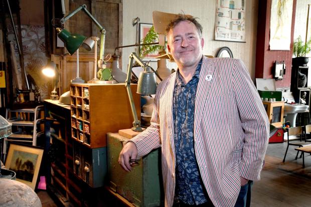 Owner Rob George says his business, Amazing Finds, has proven popular with customers since it opened in Bingley last month