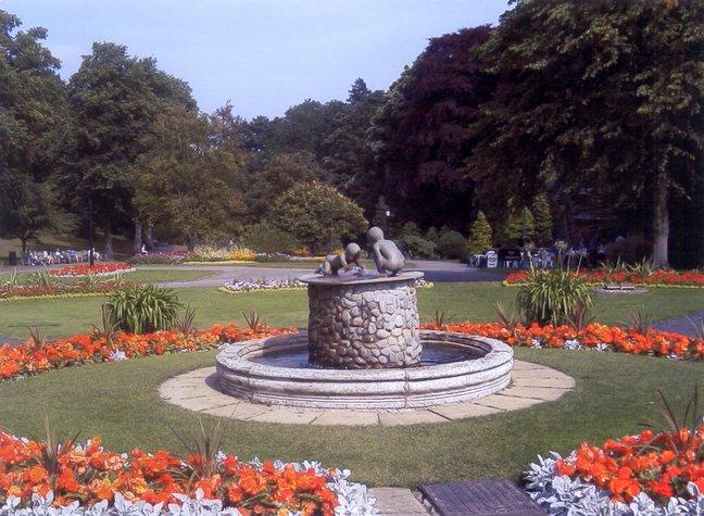 Valley Gardens at Harrogate, taken by Leonard Chapman, of Westway, Eldwick, Bingley.