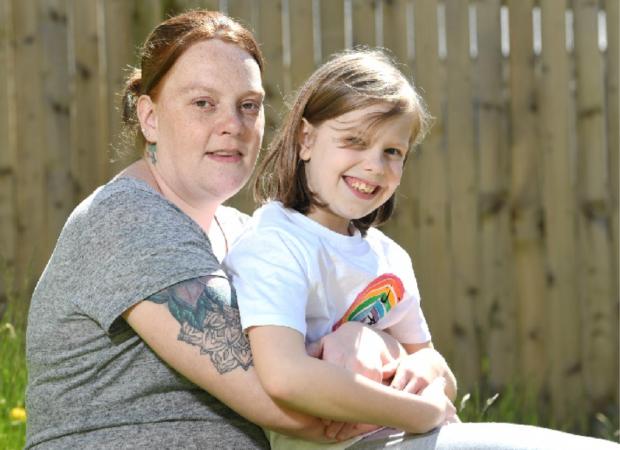 Bradford Telegraph and Argus: Amy feel so gratefully to still have Charlotte.