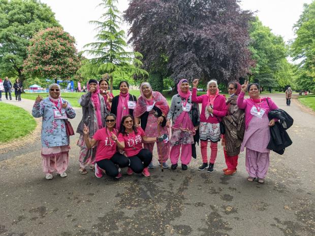 Bradford Telegraph and Argus: The Gulab Gang takes on Race for Life every single year.