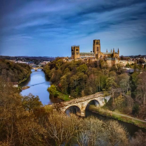 Bradford Telegraph and Argus: Durham Cathedral dominates the surrounding landscape.