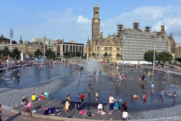 Bradford Telegraph and Argus: City Park popular with young families 