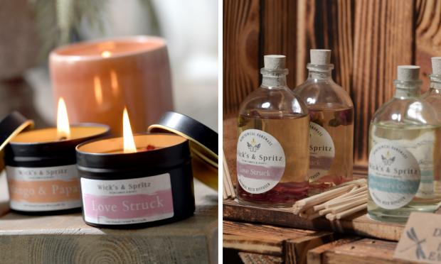 Bradford Telegraph and Argus: Wick's and Spritz sells a range of natural home fragrances