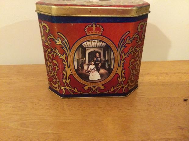 Bradford Telegraph and Argus: Vincent Finn's Coronation tea caddy
