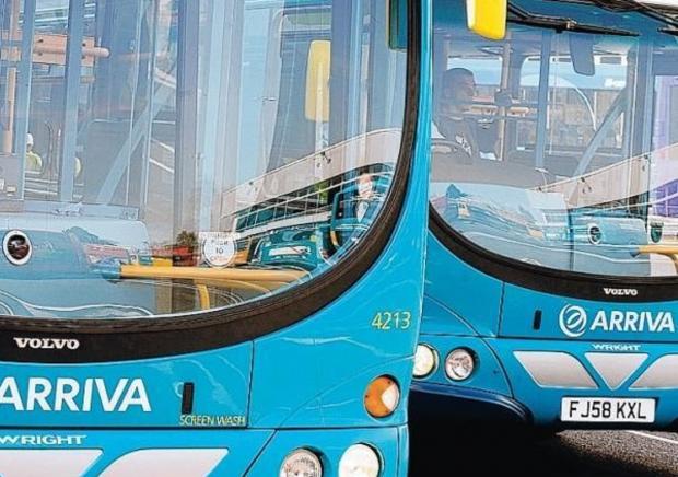 Bradford Telegraph and Argus: Photo shows Arriva buses. 