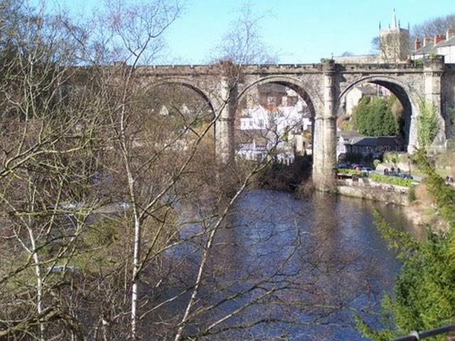 A bridge at Knaresborough, taken by M Hinton, of Wibsey, Bradford