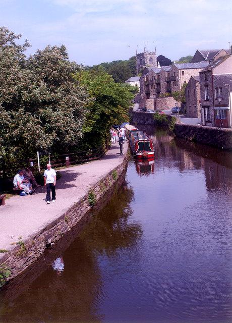 The canal at Skipton, taken by Patrick Murphy, of Mayo Avenue, Bradford