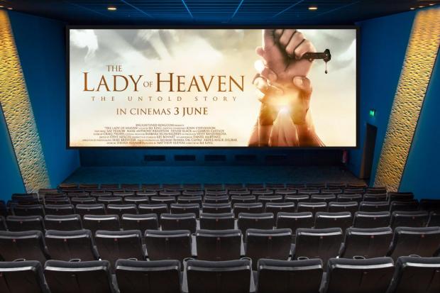 Bradford Telegraph and Argus: The Lady of Heaven aired in cinemas on June 3
