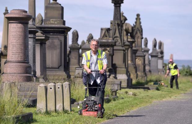 Bradford Telegraph and Argus: It takes a lot of work to maintain the 26-acre cemetery 
