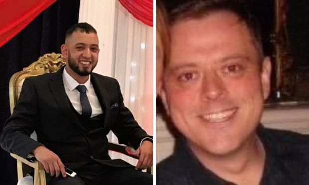 Bradford Telegraph and Argus: From left, Sohail Ali and Simon McHugh were among the three men killed in a crash on the M606