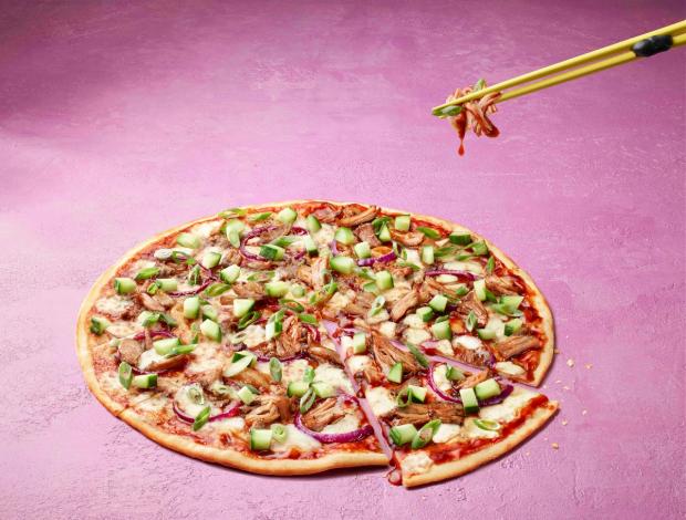 Bradford Telegraph and Argus: Romana Hoisin Duck pizza (PizzaExpress)