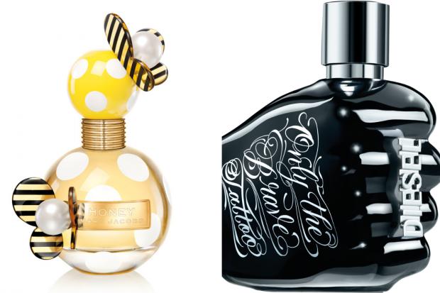 Bradford Telegraph and Argus: (Left) Marc Jacobs Honey EDP and (right) Diesel Only the Brave Tattoo EDT (The Perfume Shop/Canva)