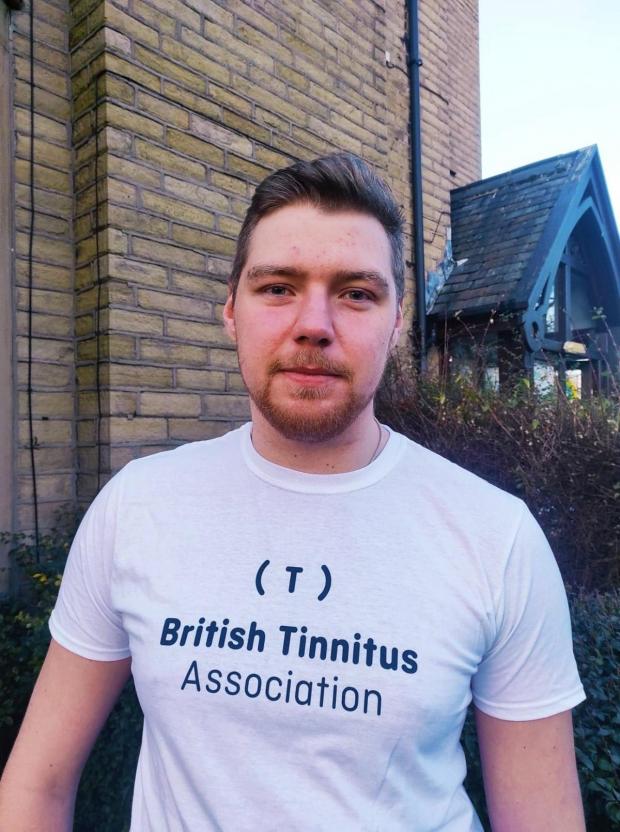 Bradford Telegraph and Argus: Zbigniew Pawel Soj was raising both money and awareness for tinnitus when he posed for this picture