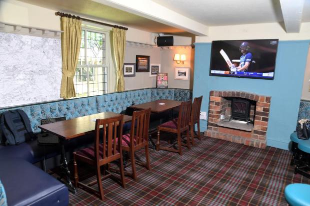 Bradford Telegraph and Argus: TVs have been put around the pub