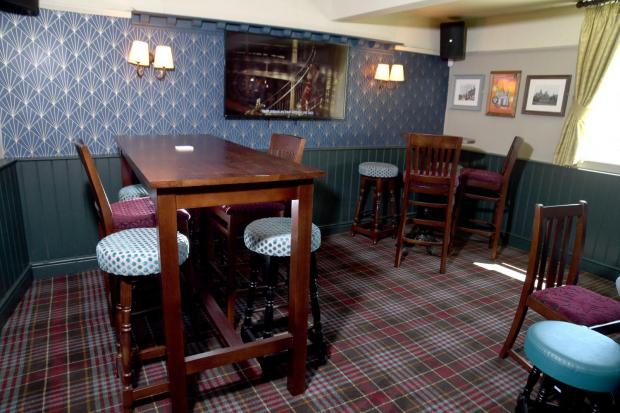 Bradford Telegraph and Argus: Seating area inside the pub