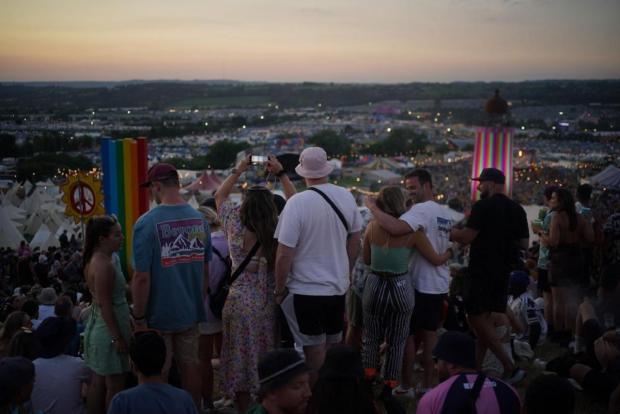 Bradford Telegraph and Argus: The crowd at Glastonbury are set for a brass band beginning to the line-up this Sunday through the Black Dyke Band