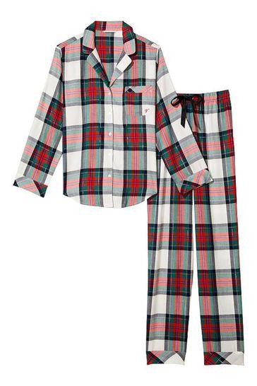 Bradford Telegraph and Argus: Flannel Long Pyjamas. Credit: Victoria's Secret